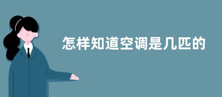 怎样知道空调是几匹的