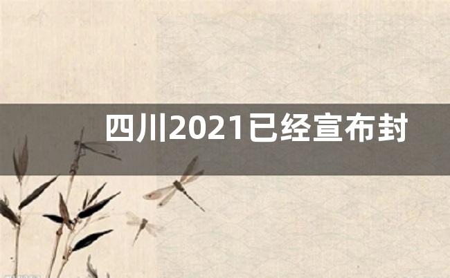 四川2021已经宣布封城的城市有哪些