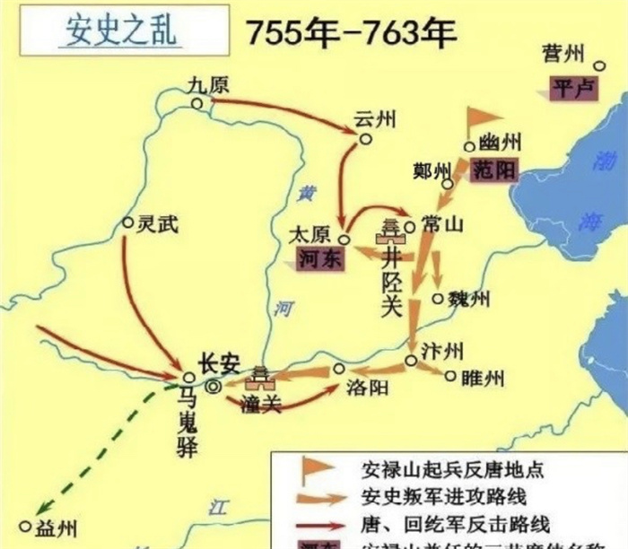 安史之乱是谁平定的（郭子仪、李光弼）