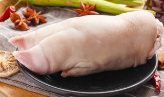 怎么判断猪蹄煮熟没 判断猪蹄煮熟没的方法
