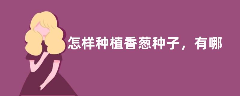 怎样种植香葱种子，有哪些要点
