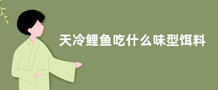 天冷鲤鱼吃什么味型饵料？附其摄食习性
