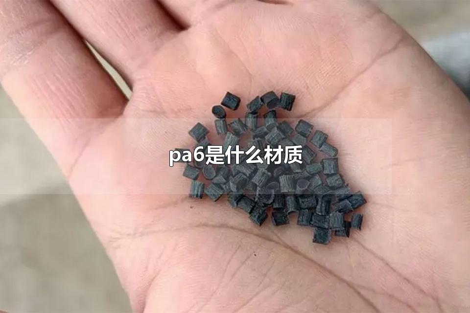 pa6是什么材质 PA6尼龙塑胶原料的缺点