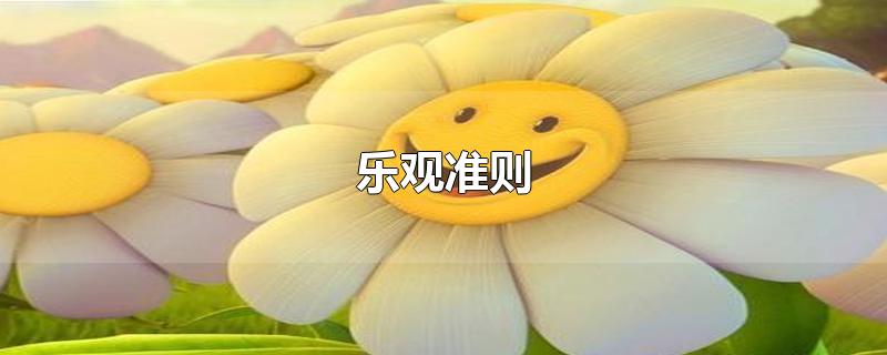 乐观准则