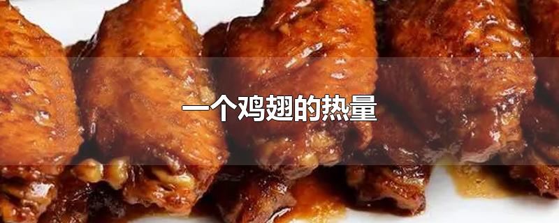 一个鸡翅的热量
