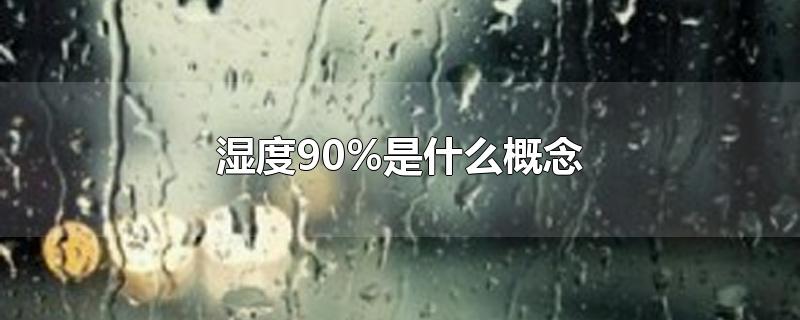 湿度90%是什么概念