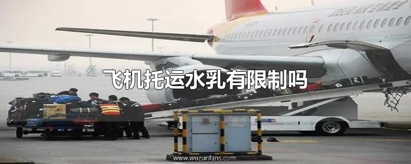 飞机托运水乳有限制吗