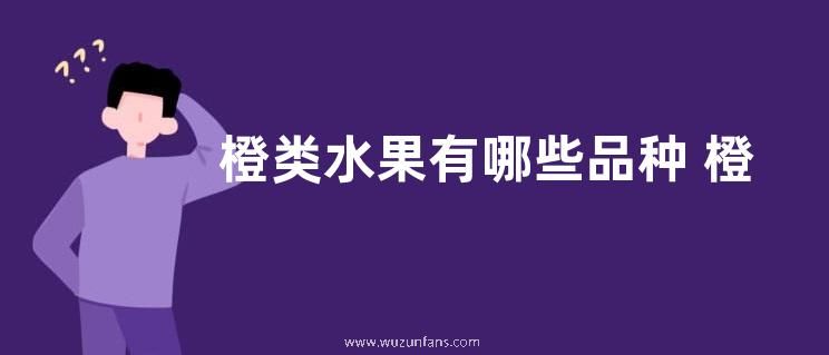 橙类水果有哪些品种 橙子类水果有什么好品种