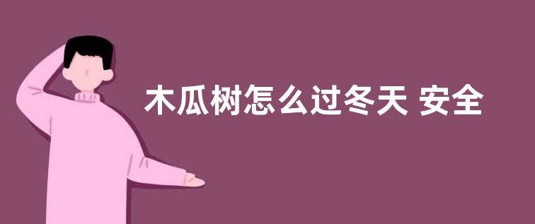 木瓜树怎么过冬天 安全过冬季管理方法