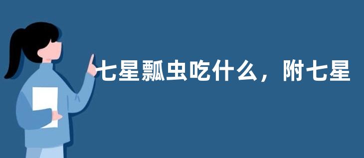 七星瓢虫吃什么，附七星瓢虫的生活习性