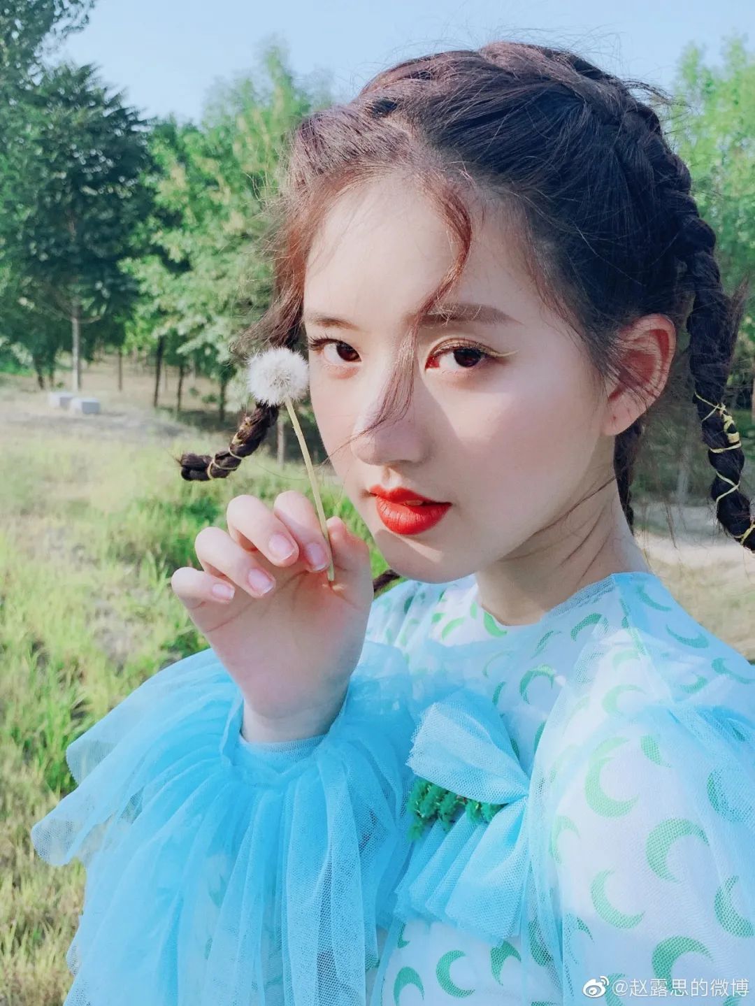 赵露思的生图太吓人了吧!网友:这头我不敢认