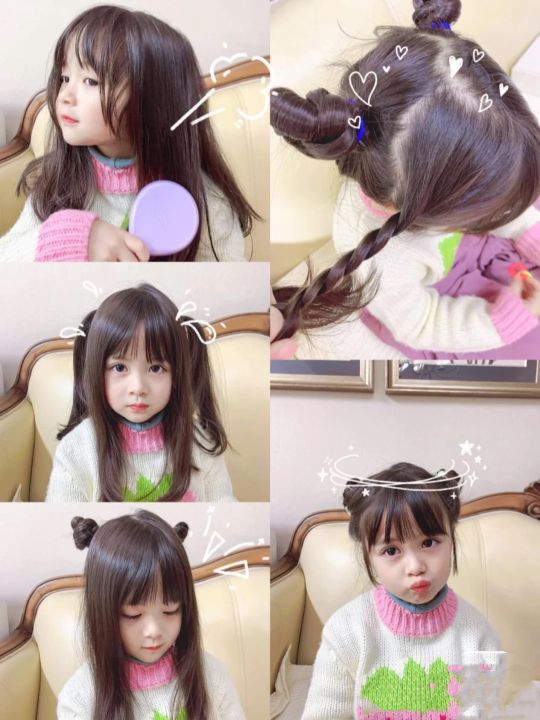 3-6岁儿童发型女（甜美俏皮又可爱的小女孩发型）