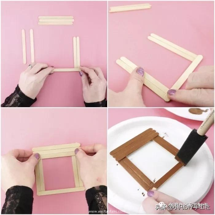 小木棍可以做什么样的手工（教你用冰棒棍玩转圣诞手工）